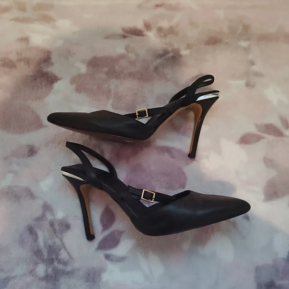 ALDO Axelle Ankle Strap Pointed Toe Pump Womens Heels - Picture 5 of 6